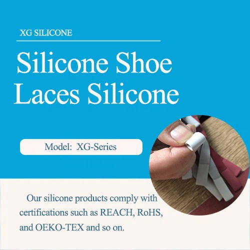 Cordones de silicona para zapatos